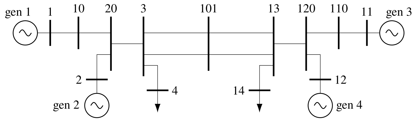 Single-line diagram